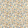 Cotton Cretonne scattered flowers – light beige/light brown,  thumbnail number 1