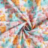 Cotton Poplin colourful sewing machines – light pink/light turquoise,  thumbnail number 3