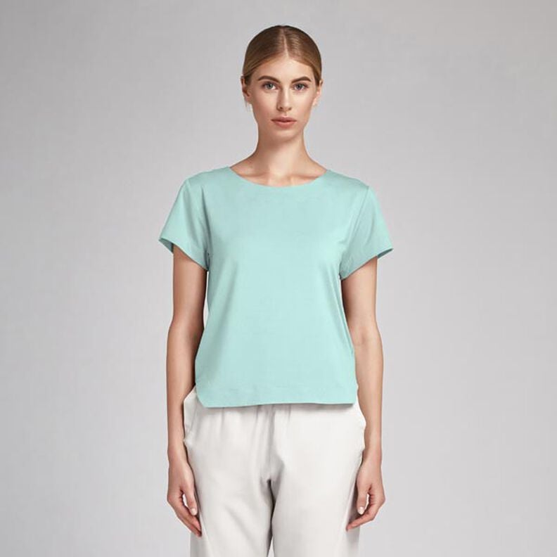 Cotton Poplin Plain – mint,  image number 6