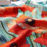 Bags Panel Canvas colourful poppies – blue-black/fire red,  thumbnail number 3