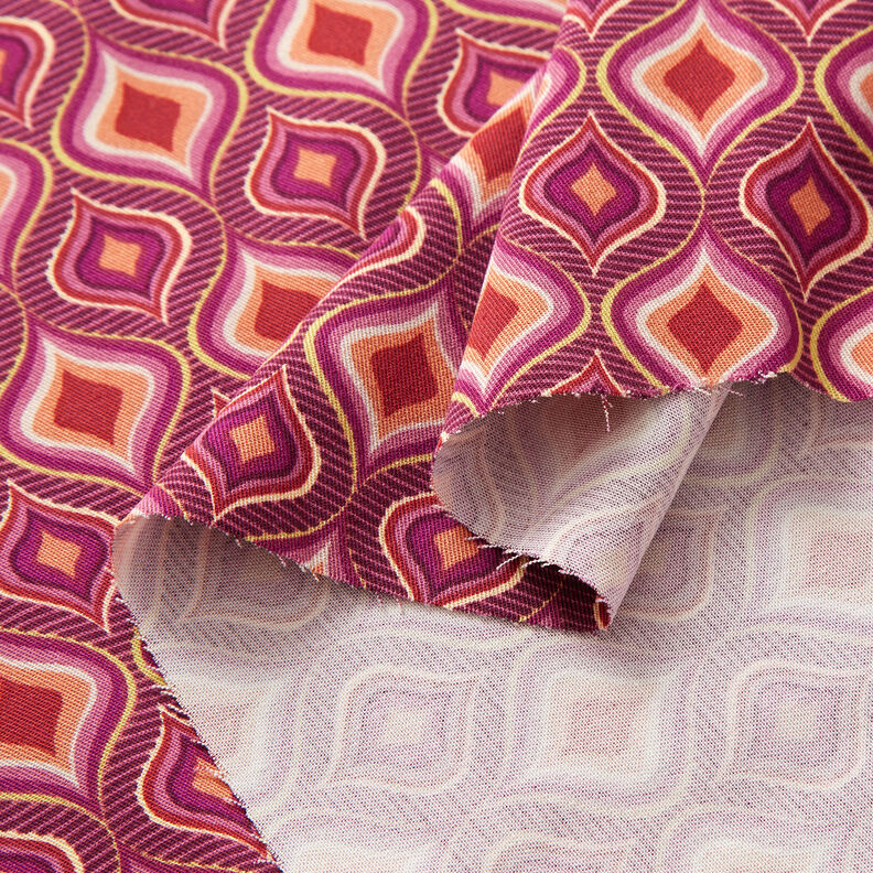 Punto Milano retro pattern – lilac,  image number 3