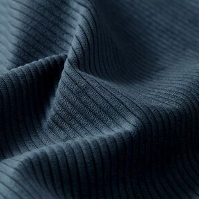 Upholstery Fabric Cord-Look Fjord – navy, 