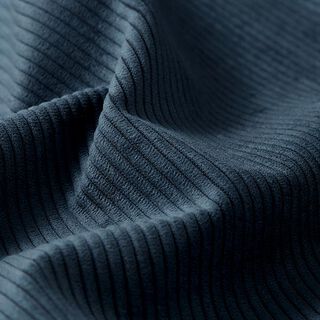 Upholstery Fabric Cord-Look Fjord – navy, 