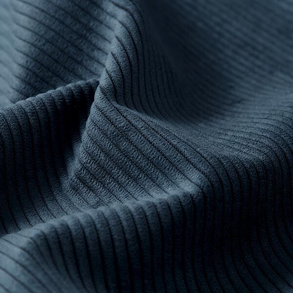 Upholstery Fabric Cord-Look Fjord – navy,  image number 2