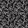 Viscose fabric berry branches – black,  thumbnail number 1