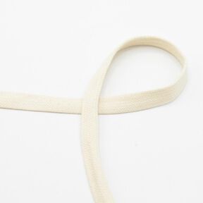 Flat cord Hoodie Cotton [15 mm] – offwhite, 