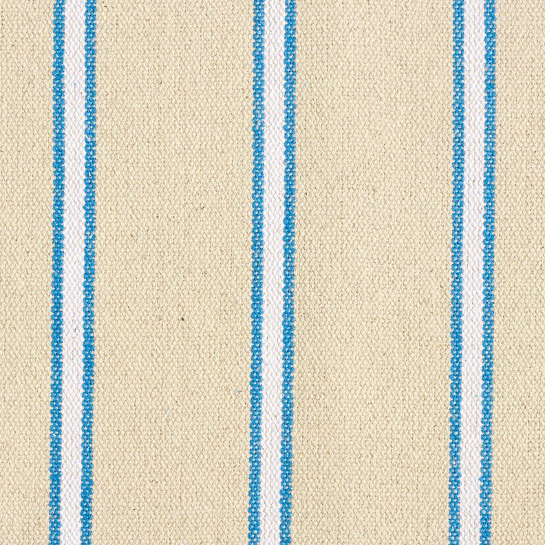 Woven Cotton rustic – turquoise/natural, image number 1