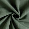 Decorative fabric, chequered grid, recycled – dark green,  thumbnail number 1