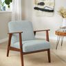 Upholstery Fabric Fine Texture – light blue,  thumbnail number 4