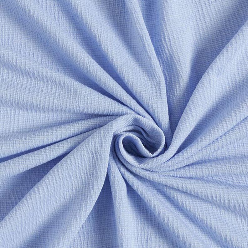 Crinkle jersey Plain – light blue,  image number 1