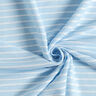 Fine knit cord stripes – light blue/white,  thumbnail number 3