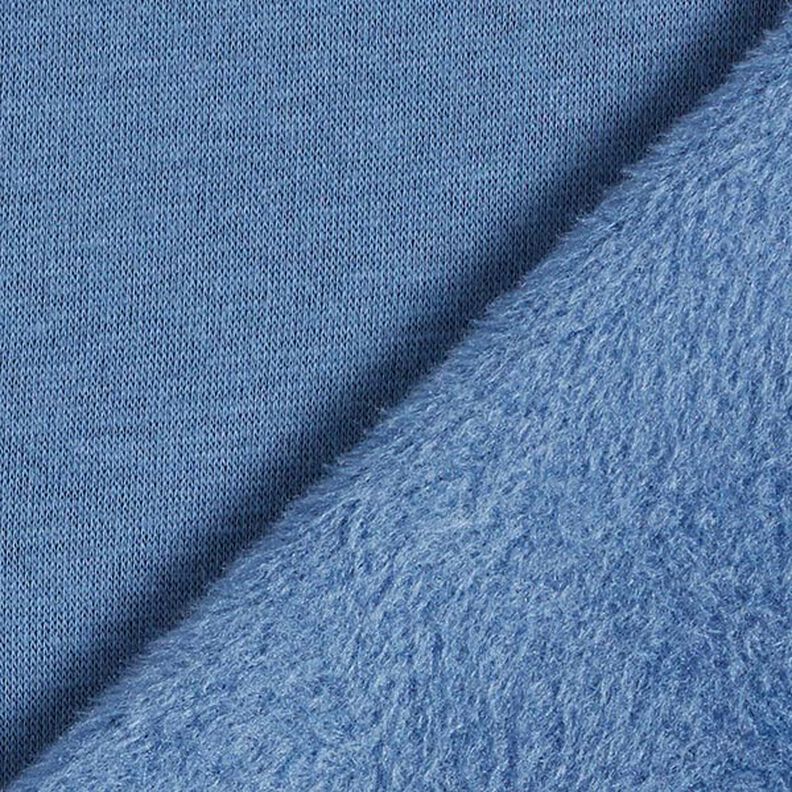 Alpine Fleece Comfy Sweatshirt Plain – denim blue,  image number 5