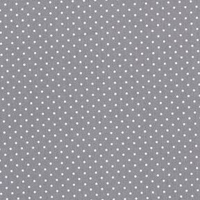 Coated Cotton Little Dots – grey, 