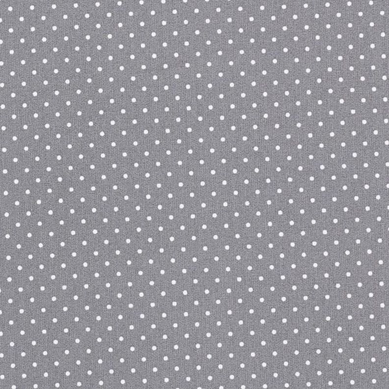 Coated Cotton Little Dots – grey,  image number 1