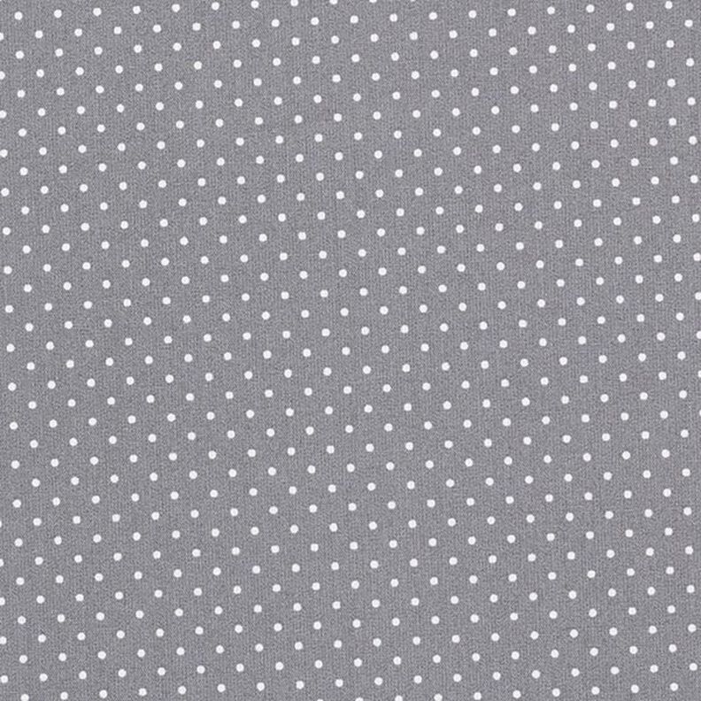 Coated Cotton Little Dots – grey,  image number 1