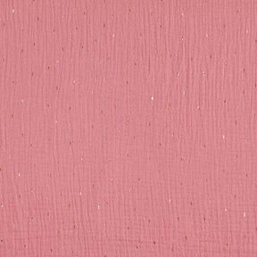 Rectangle Foil Print Muslin | by Poppy – dusky pink, 