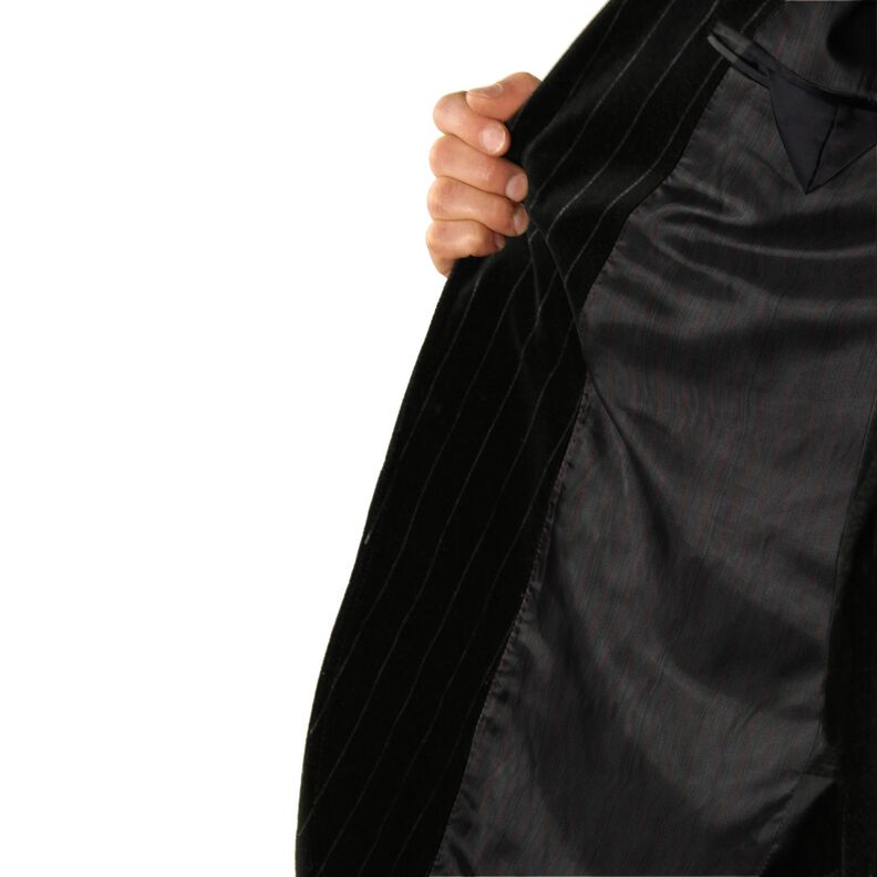 Sleeve lining pinstripe – black/red,  image number 6