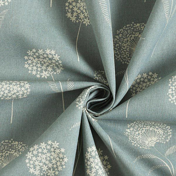 Decor Fabric Half Panama dandelions – natural/reed,  image number 4