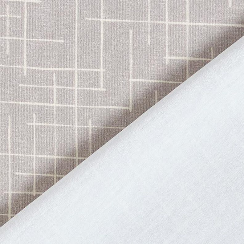 Broken Check Cotton Jersey – light grey, image number 4