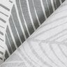 Decor Fabric Canvas large leaves – grey,  thumbnail number 4