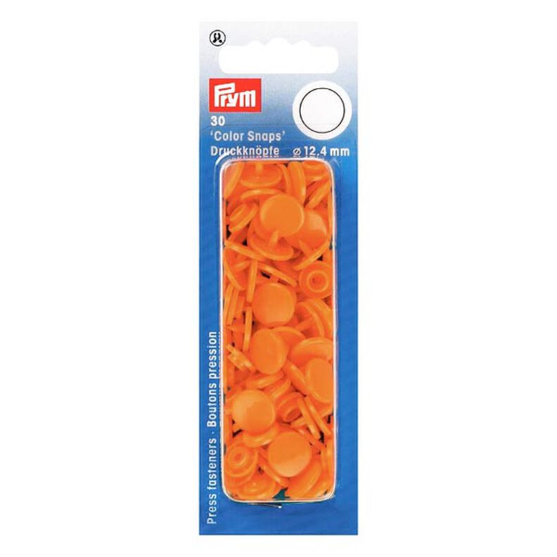 Colour Snaps Press Fasteners 27 – orange | Prym,  image number 1
