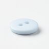 2-hole button round [Ø 11 mm] – silver blue,  thumbnail number 2