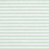 Cotton Cretonne casual stripes – pale mint/white,  thumbnail number 1