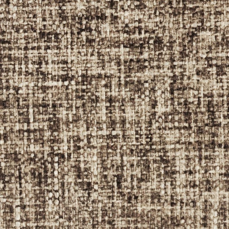 Upholstery Fabric embossed velour – dark brown,  image number 1