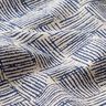 Half Panama Decor Fabric Dashes – navy blue,  thumbnail number 2