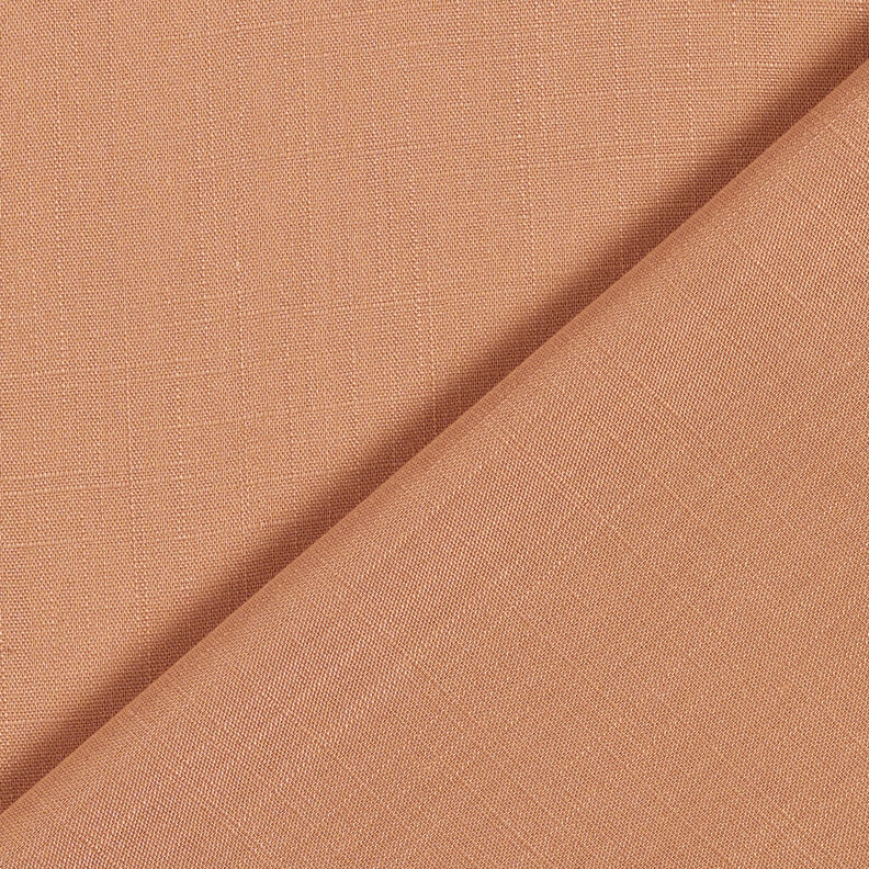 Linen look viscose fabric – beige,  image number 4