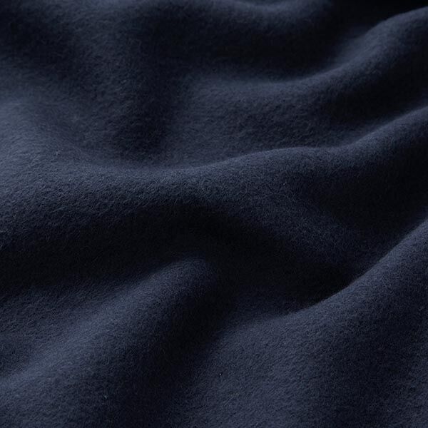 Cotton Fleece Plain – midnight blue,  image number 3