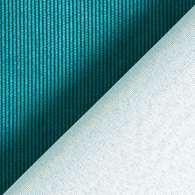 Upholstery Fabric Baby Cord – petrol,  image number 3