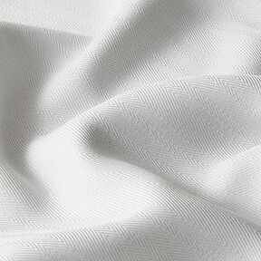 Blackout fabric Herringbone – white, 