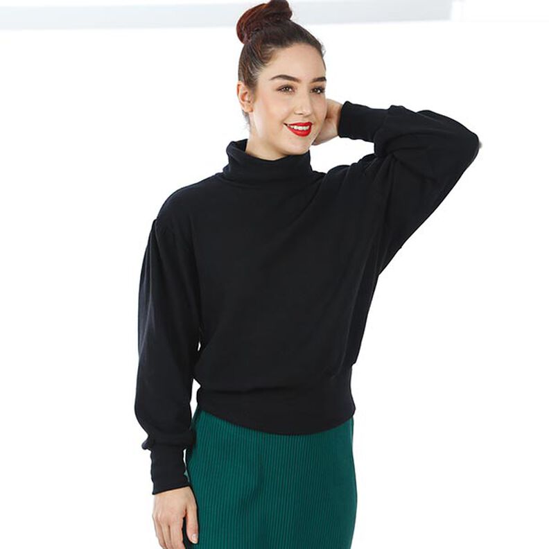 FRAU OKE Jumper with Gathered Sleeves and Deep Cuffs | Studio Schnittreif | XS-XXL,  image number 3
