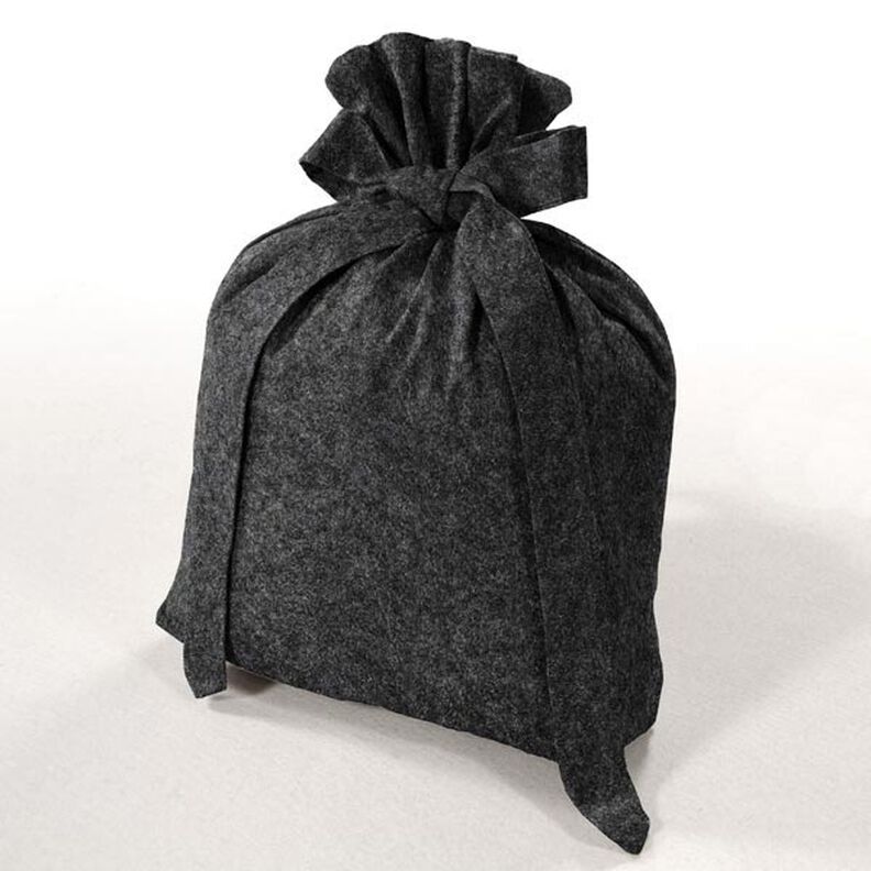 Felt 90 cm / 1 mm thick – grey,  image number 5