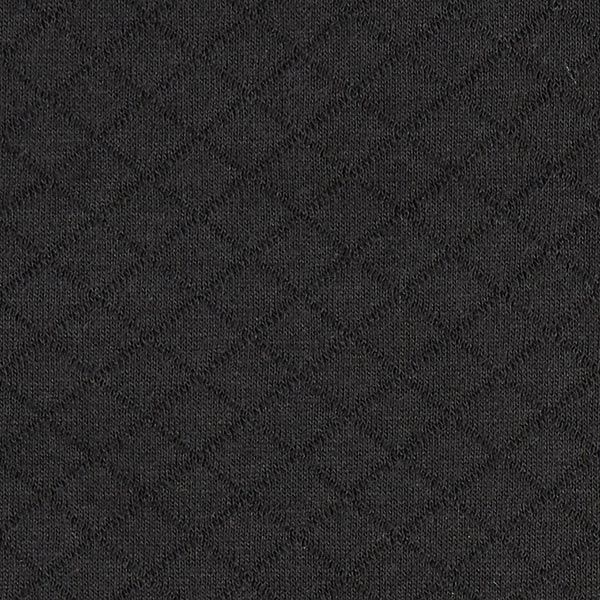 Quilted Jersey – black,  image number 1