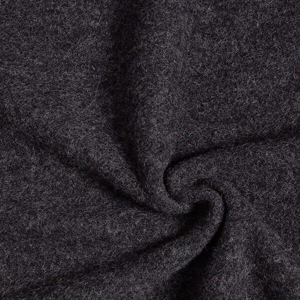 GOTS Merino Wool Fleece Organic Wool | Albstoffe – anthracite,  image number 4