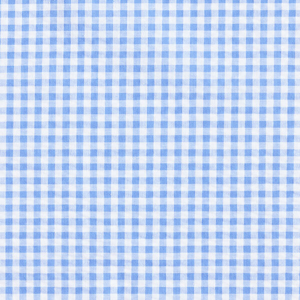 Seersucker Gingham Cotton Blend – light blue,  image number 1