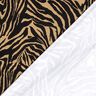 Viscose Jersey Zebra print – mocca/black,  thumbnail number 4
