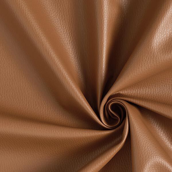 Upholstery Fabric Embossed Faux Leather – brown,  image number 1