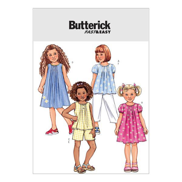 Children's Dresses, Butterick 4176 | 2 - 5,  image number 1
