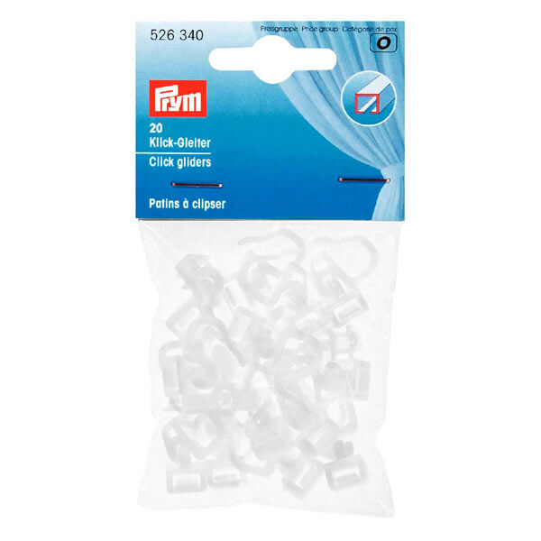 Click Gliders, 20 pieces – white | Prym,  image number 1