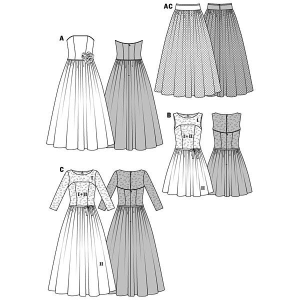 Corset Dress, Burda 6776,  image number 3