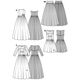 Corset Dress, Burda 6776,  thumbnail number 3