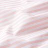 Cotton Cretonne casual stripes – light pink/white,  thumbnail number 2