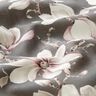 Outdoor Fabric Canvas magnolias – grey,  thumbnail number 2