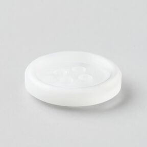 4-hole button round [Ø 15 mm] – white, 