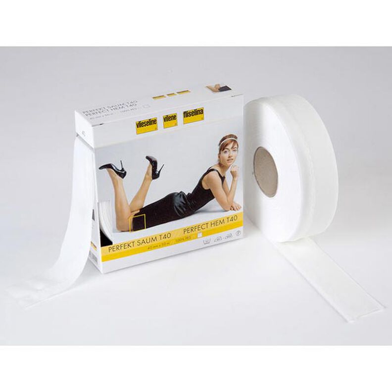 Perfect Hem [40 mm] | Vilene – white,  image number 1