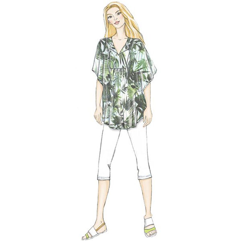 Top | Tunic | Caftan, Butterick 6559 | XS - M,  image number 4