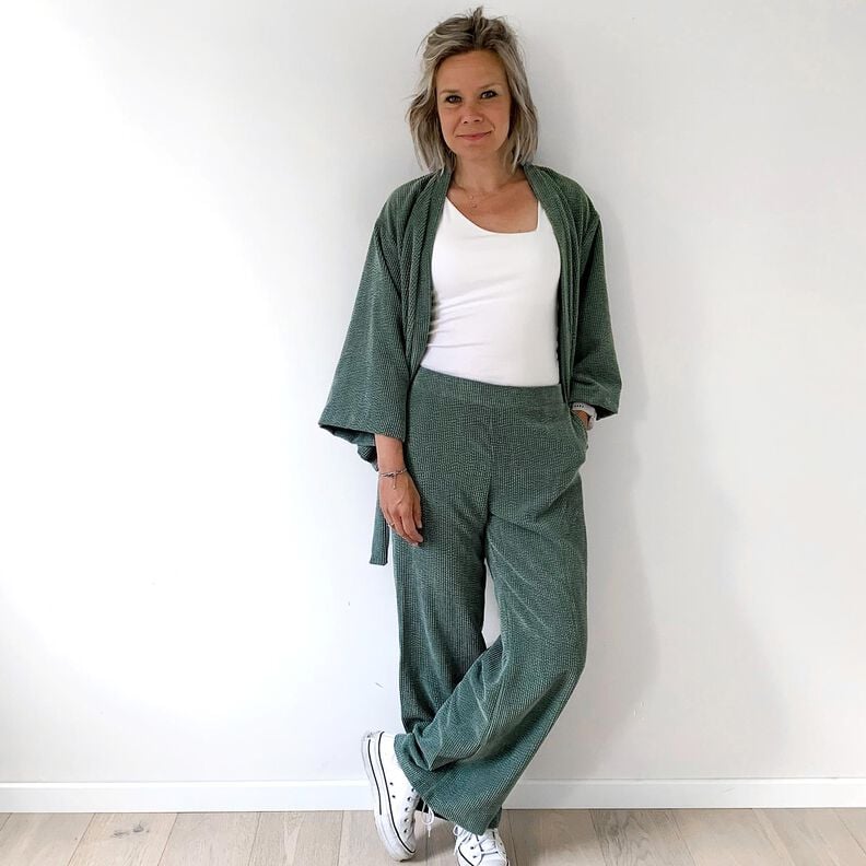 Chunky Corduroy Bubble Plain – natural,  image number 7